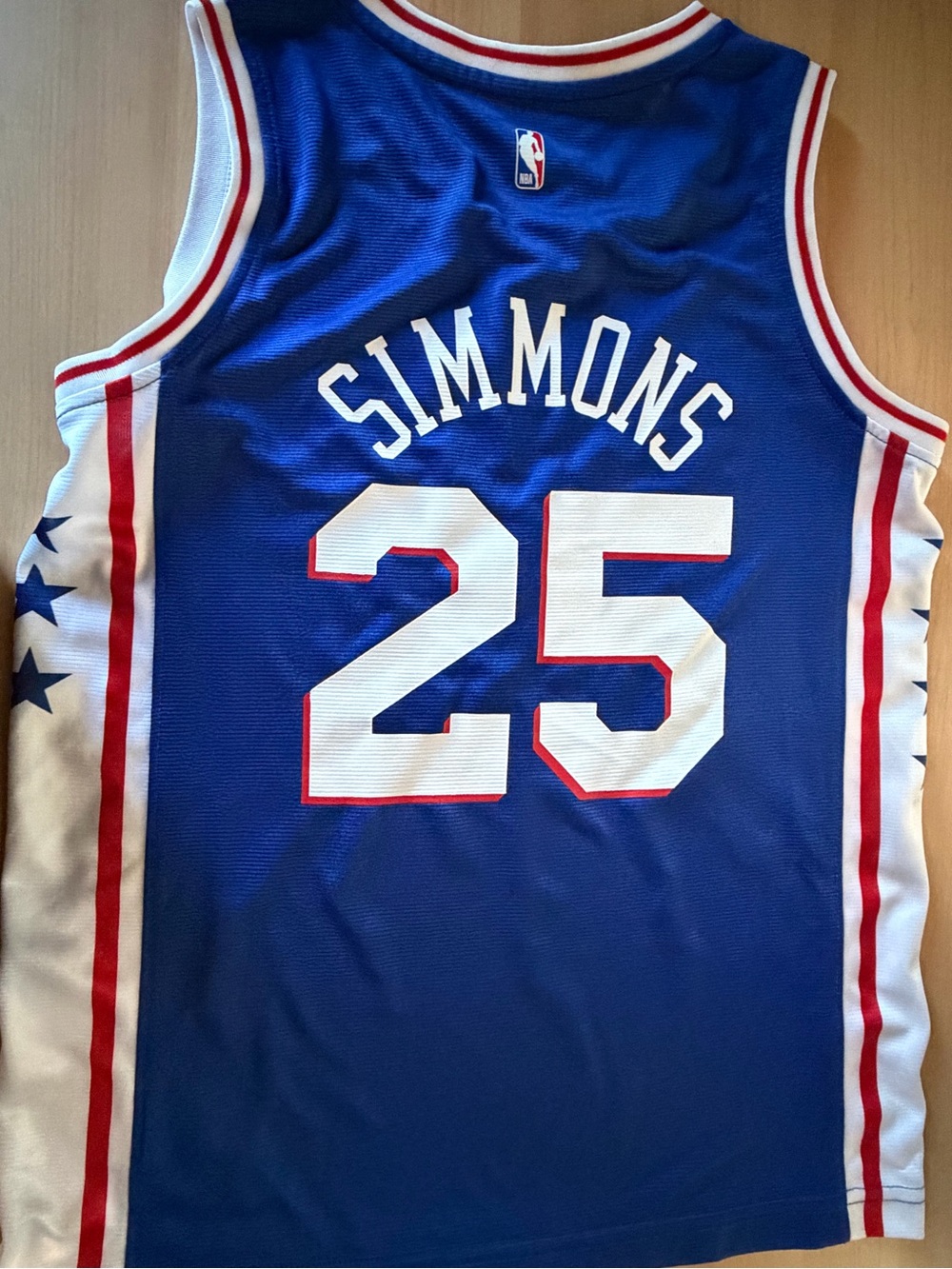Fanatics Ben Simmons #25 76ers Replica Jersey